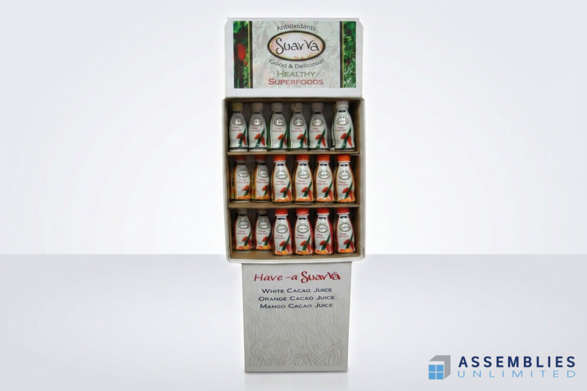 Suarva Superfoods Pop Display