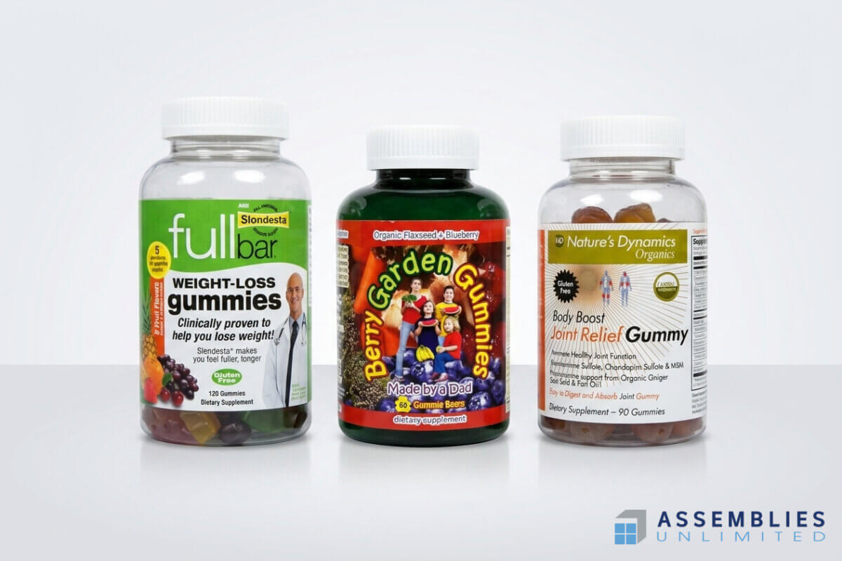 Supplement Bottle Weight Loss Gummies