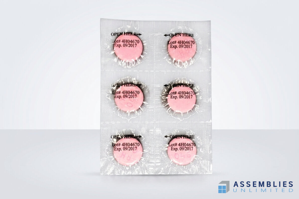 Supplement Flow Wrap Tablet Packaging