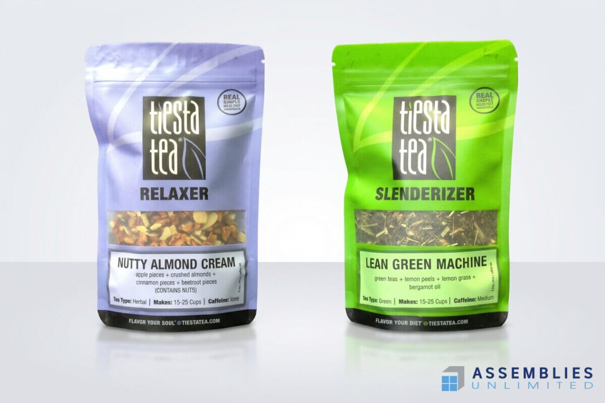Tiesta Tea Pouch Powder Filling Packaging
