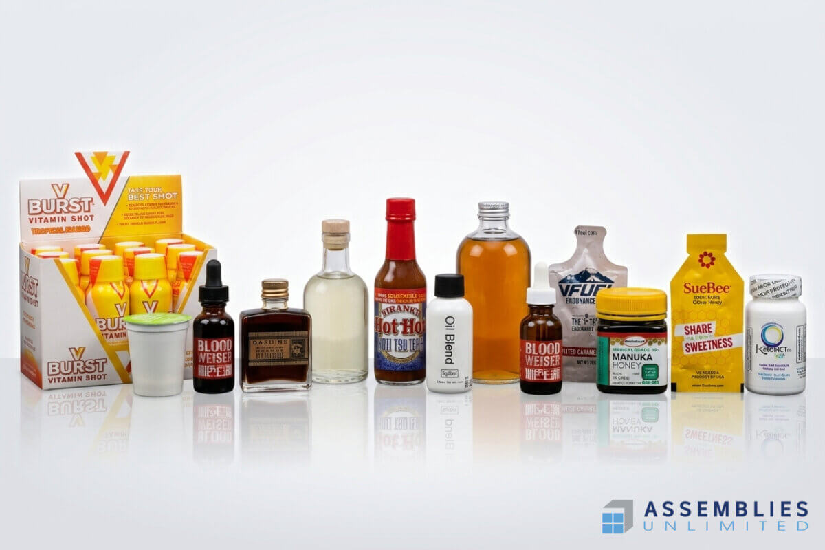 V Burst Focus Shot Liquid Packaging