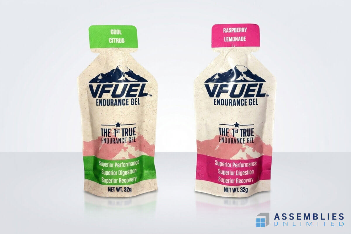 Vfuel Endurance Gel Pouching Liquid Packaging