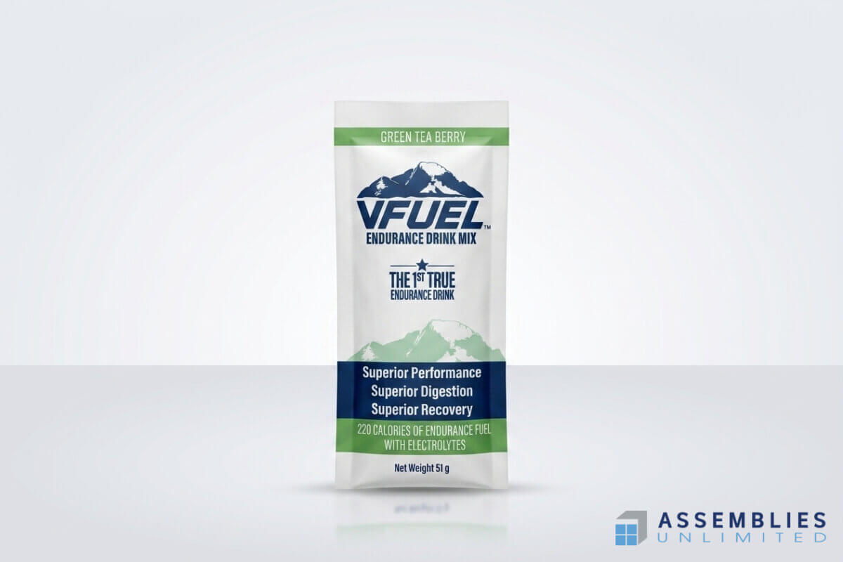 Vfuel Green Tea Berry Drink Mix Pouch
