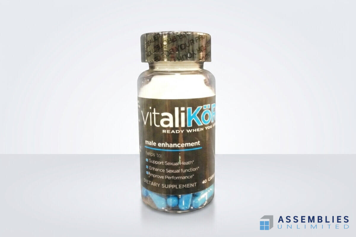 Vitalikor Male Enhancement Supplement Bottle