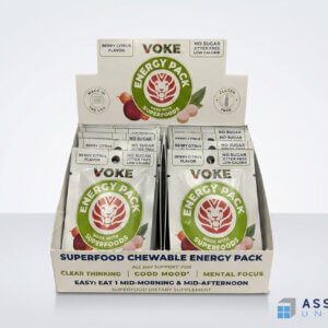 Voke Energy Pack Supplement Packaging