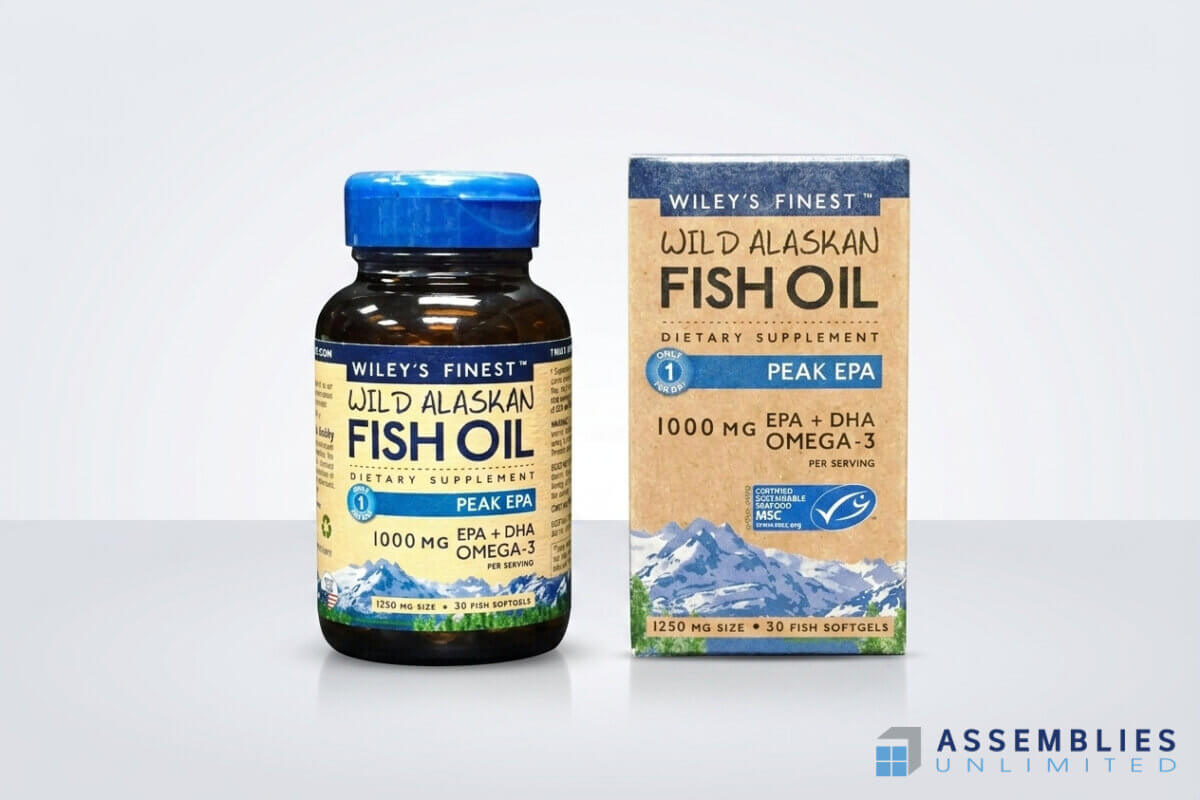 Wileys Finest Alaskan Fish Oil Bottle