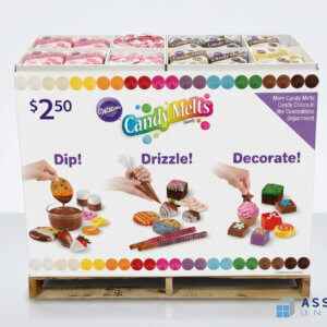 Wilton Candy Melts Pop Display