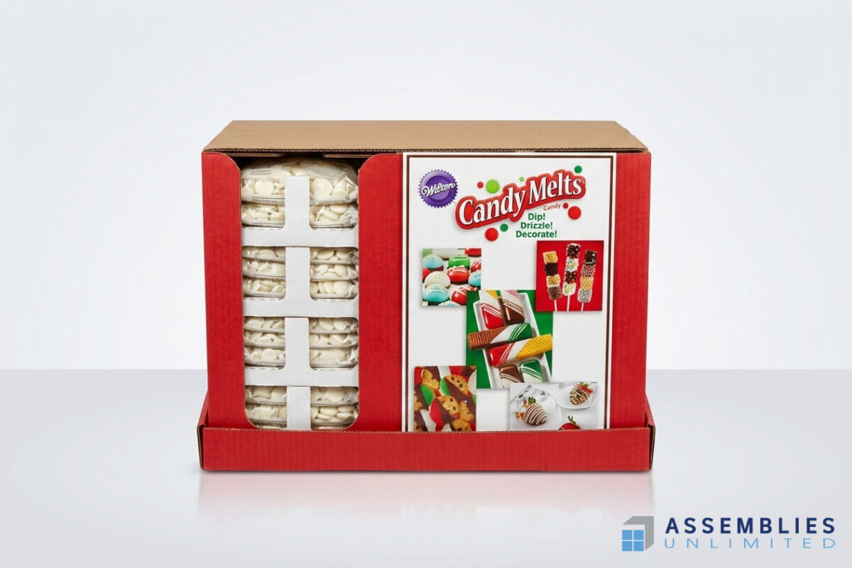 Wilton Candy Melts Pop Display Fulfillment