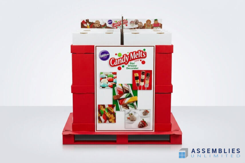Wilton Candy Melts Pop Display Packaging