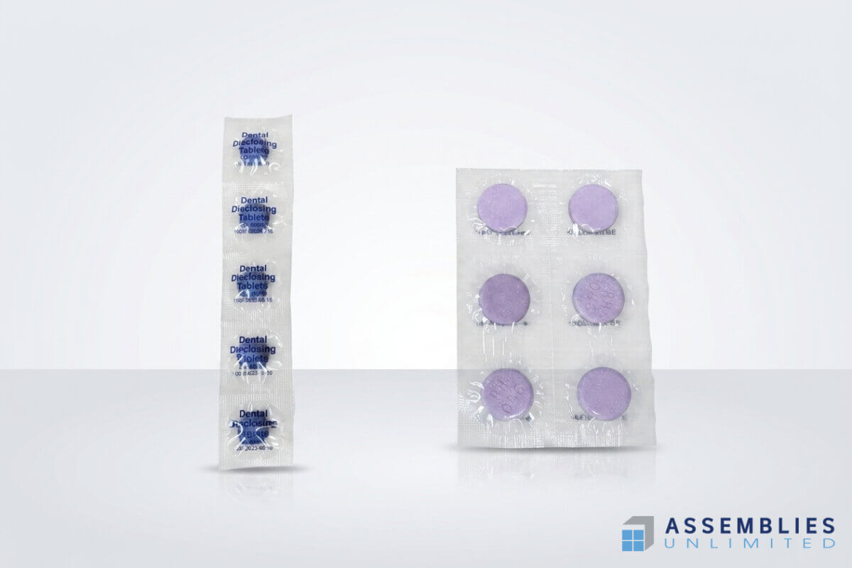 Dental Disclosing Tablets Blister Pack