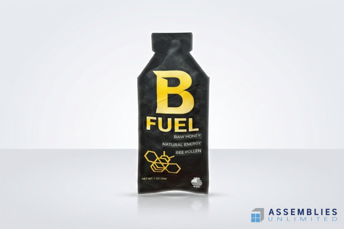 Fuel Raw Honey Natural Energy Supplement Pouch