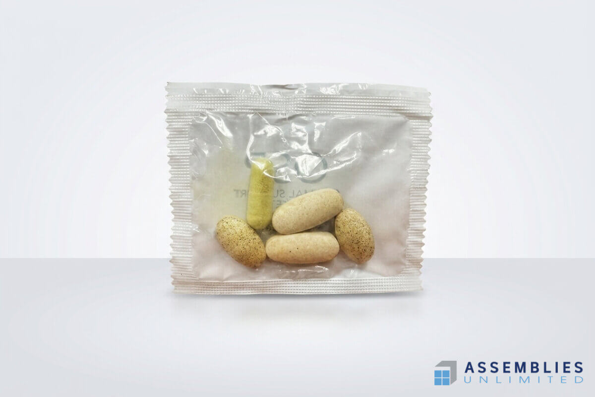 Supplement Pouch Capsule Packaging