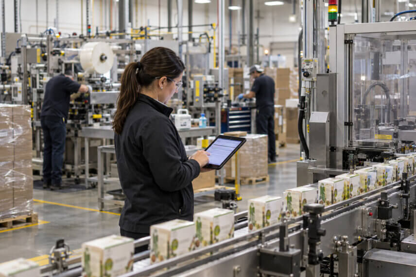 Production Line Contract Packaging Facility